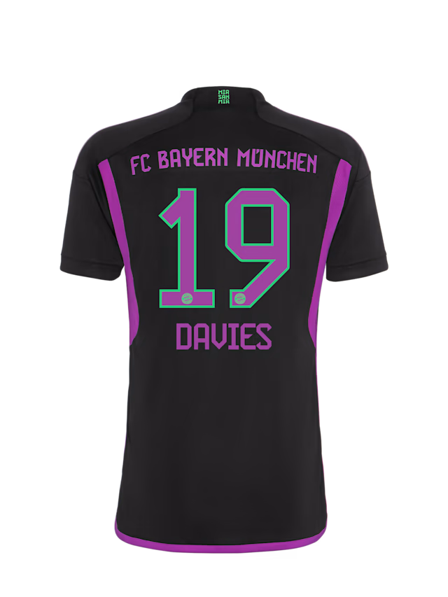 FC Bayern kids jersey away 23-24 – 19 alphonso davies Kits Shop | Premium Football Kits & Gear