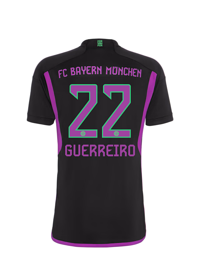 FC Bayern kids jersey away 23-24 – 22 raphael guerreiro Kits Shop | Premium Football Kits & Gear