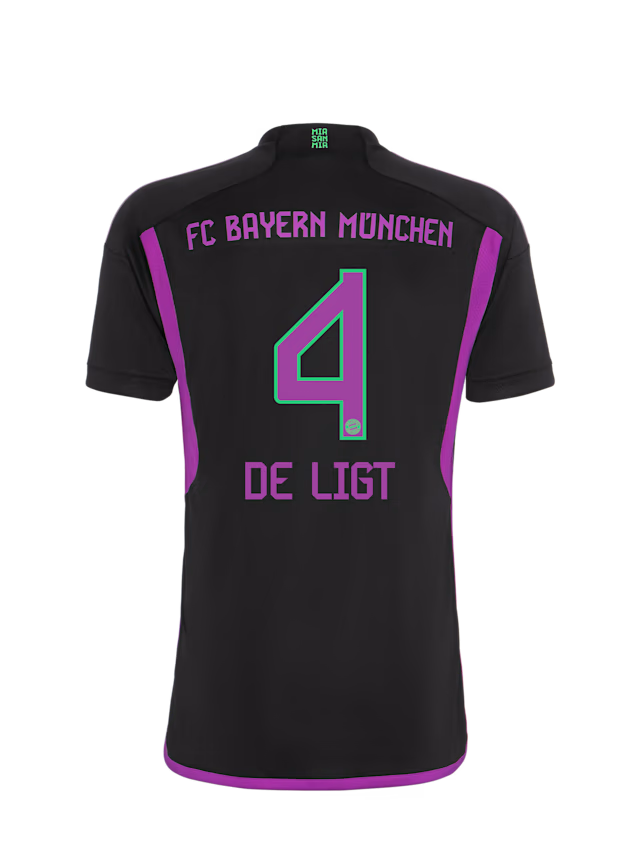 FC Bayern kids jersey away 23-24 – 4 matthijs de ligt Kits Shop | Premium Football Kits & Gear