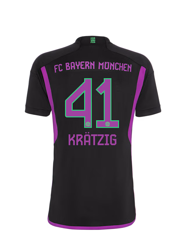 FC Bayern kids jersey away 23-24 – 41 frans kratzig Kits Shop | Premium Football Kits & Gear