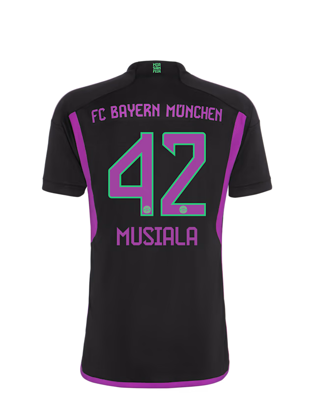 FC Bayern kids jersey away 23-24 – 42 jamal musiala Kits Shop | Premium Football Kits & Gear