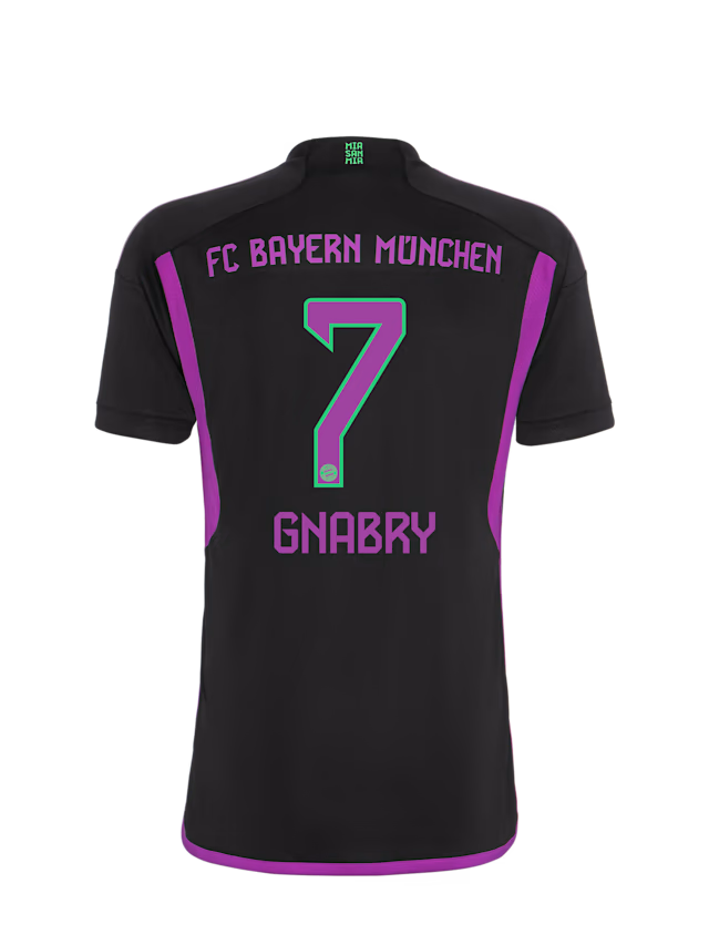 FC Bayern kids jersey away 23-24 – 7 serge gnabry Kits Shop | Premium Football Kits & Gear