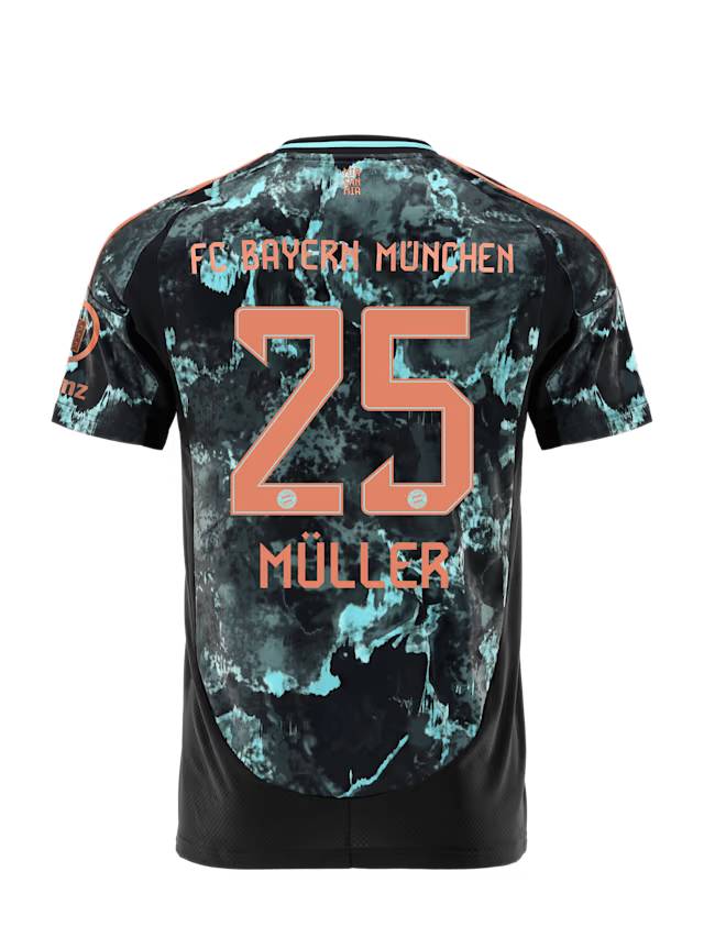 FC Bayern kids jersey away 24-25 – 25 thomas müller Kits Shop | Premium Football Kits & Gear