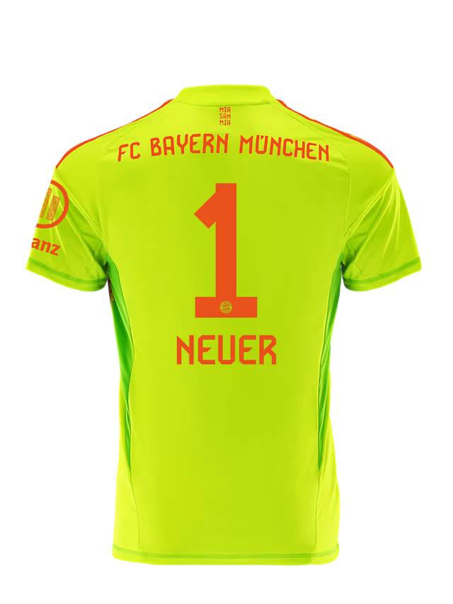FC Bayern kids jersey goalkeeper 24-25 – 1 manuel neuer Kits Shop | Premium Football Kits & Gear