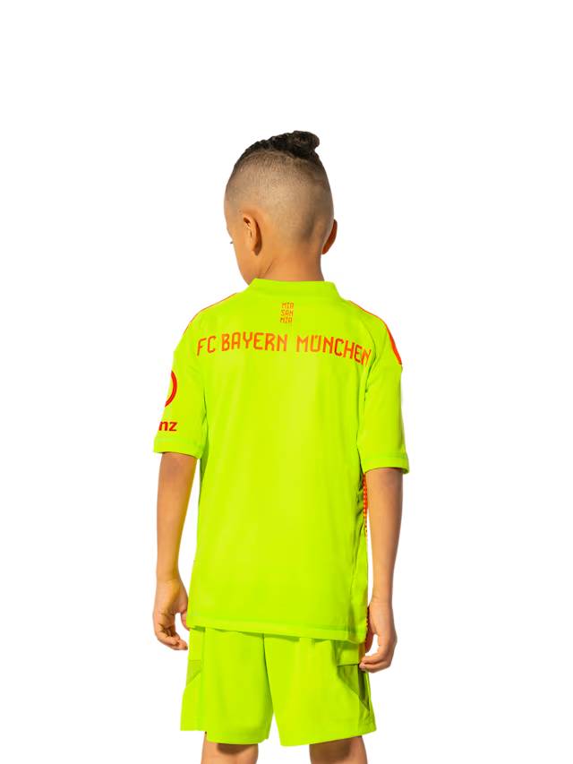 FC Bayern kids jersey goalkeeper 24-25 Kits Shop | Premium Football Kits & Gear