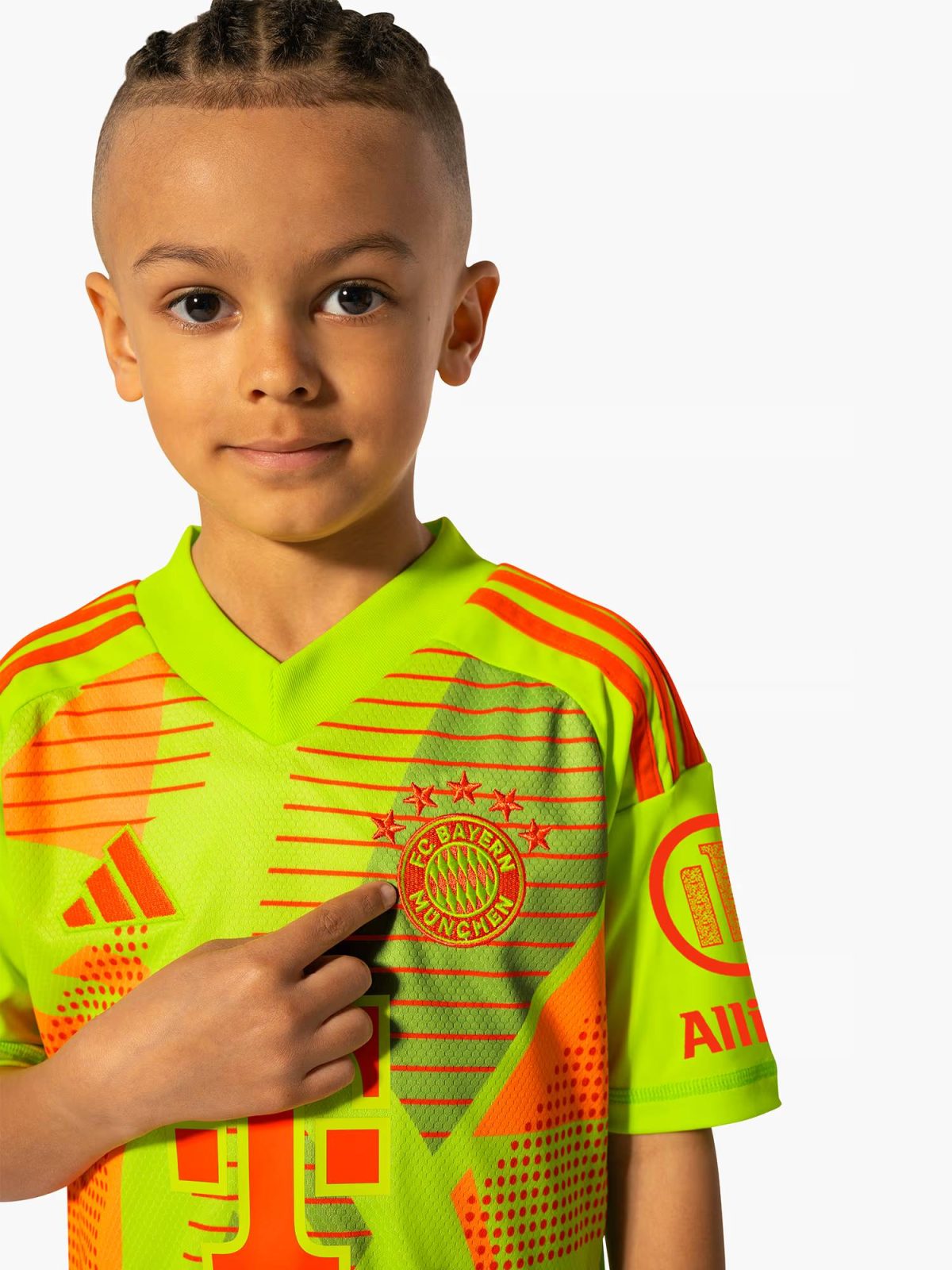 FC Bayern kids jersey goalkeeper 24-25 Kits Shop | Premium Football Kits & Gear