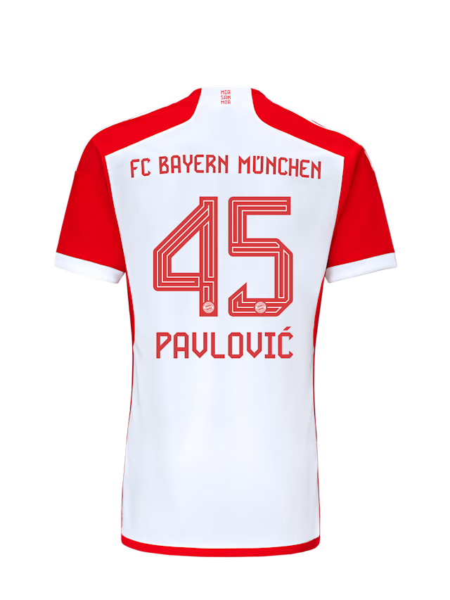 FC Bayern kids jersey home 23-24 – 45 aleksandar pavlovic Kits Shop | Premium Football Kits & Gear