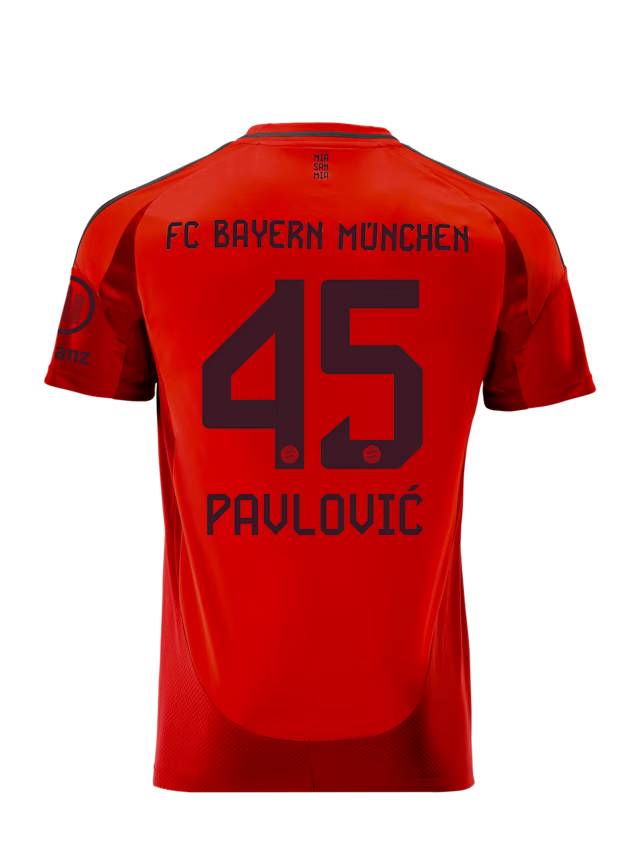 FC Bayern kids jersey home 24-25 – 45 aleksandar pavlović Kits Shop | Premium Football Kits & Gear