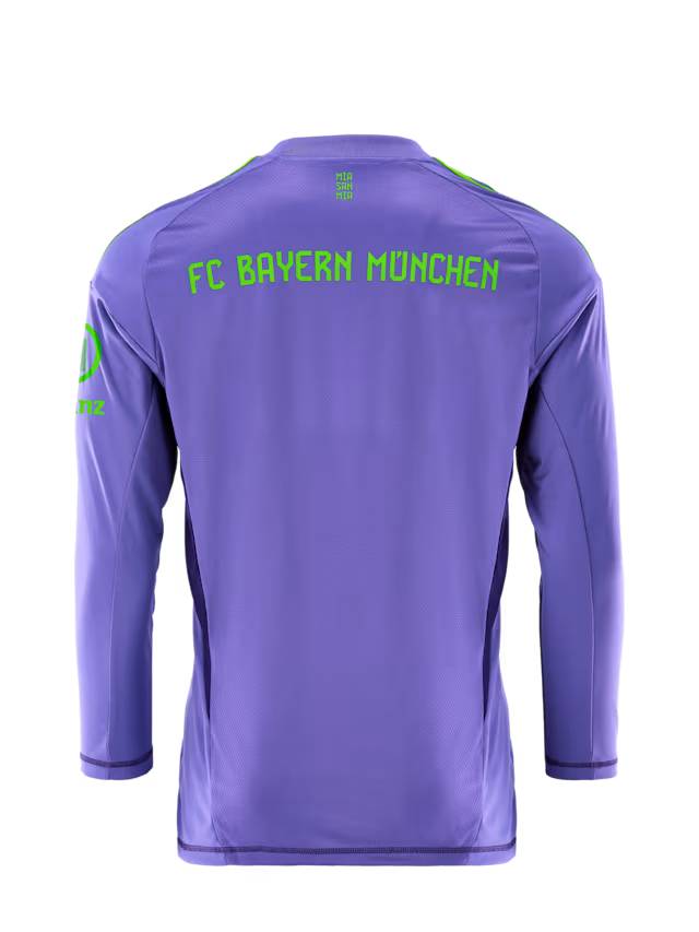 FC Bayern kids langarm jersey goalkeeper 24-25 Kits Shop | Premium Football Kits & Gear