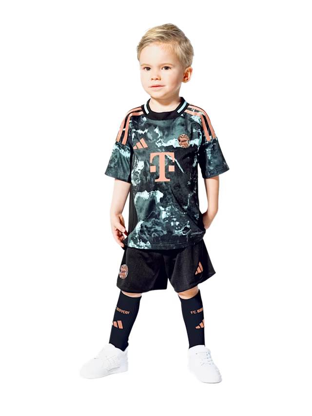 FC Bayern kids mini kit jersey away 24-25 with custom printing Kits Shop | Premium Football Kits & Gear
