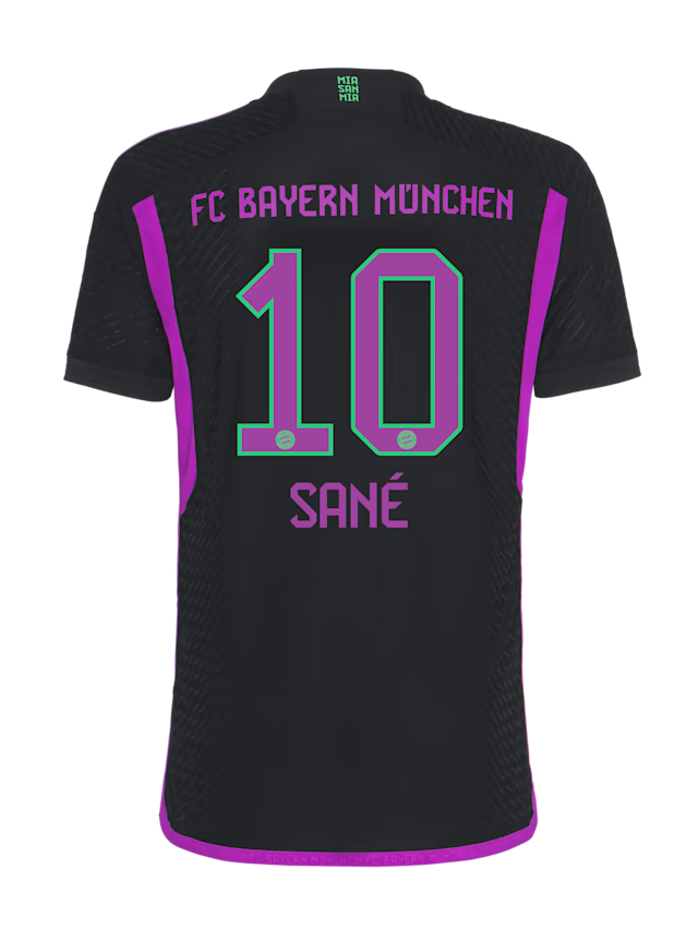 FC Bayern men authentic jersey away 23-24 – 10 leroy sané Kits Shop | Premium Football Kits & Gear