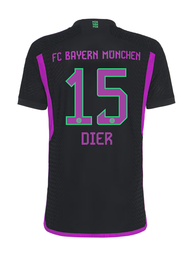 FC Bayern men authentic jersey away 23-24 – 15 eric dier Kits Shop | Premium Football Kits & Gear