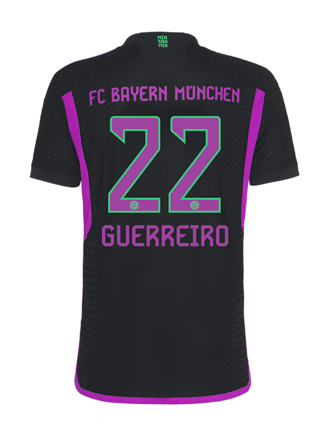 FC Bayern men authentic jersey away 23-24 – 22 raphael guerreiro Kits Shop | Premium Football Kits & Gear