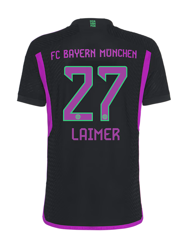 FC Bayern men authentic jersey away 23-24 – 27 konrad laimer Kits Shop | Premium Football Kits & Gear