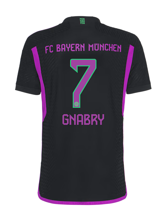 FC Bayern men authentic jersey away 23-24 – 7 serge gnabry Kits Shop | Premium Football Kits & Gear