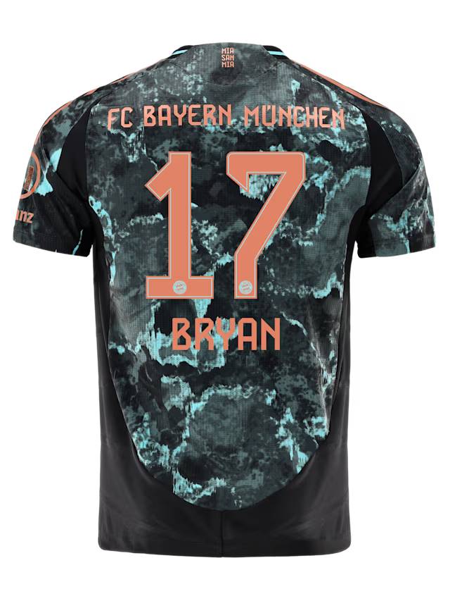 FC Bayern men authentic jersey away 24-25 – 17 bryan zaragoza Kits Shop | Premium Football Kits & Gear