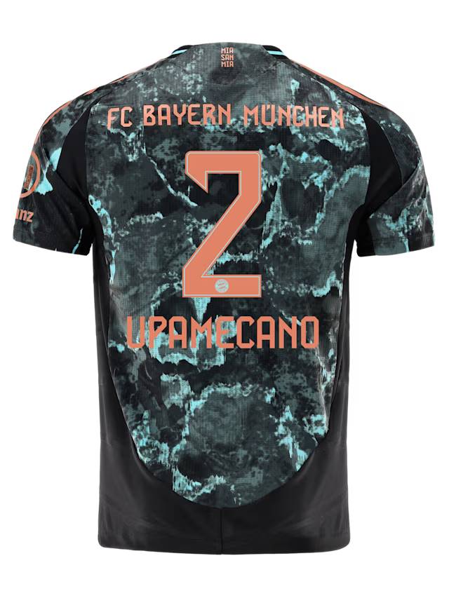 FC Bayern men authentic jersey away 24-25 – 2 dayot upamecano Kits Shop | Premium Football Kits & Gear