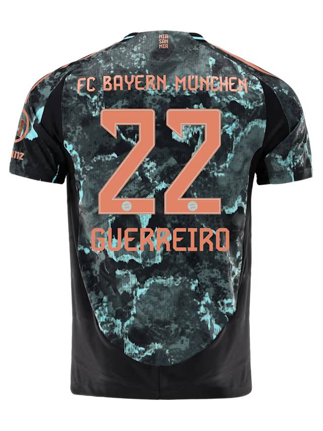 FC Bayern men authentic jersey away 24-25 – 22 raphaël guerreiro Kits Shop | Premium Football Kits & Gear