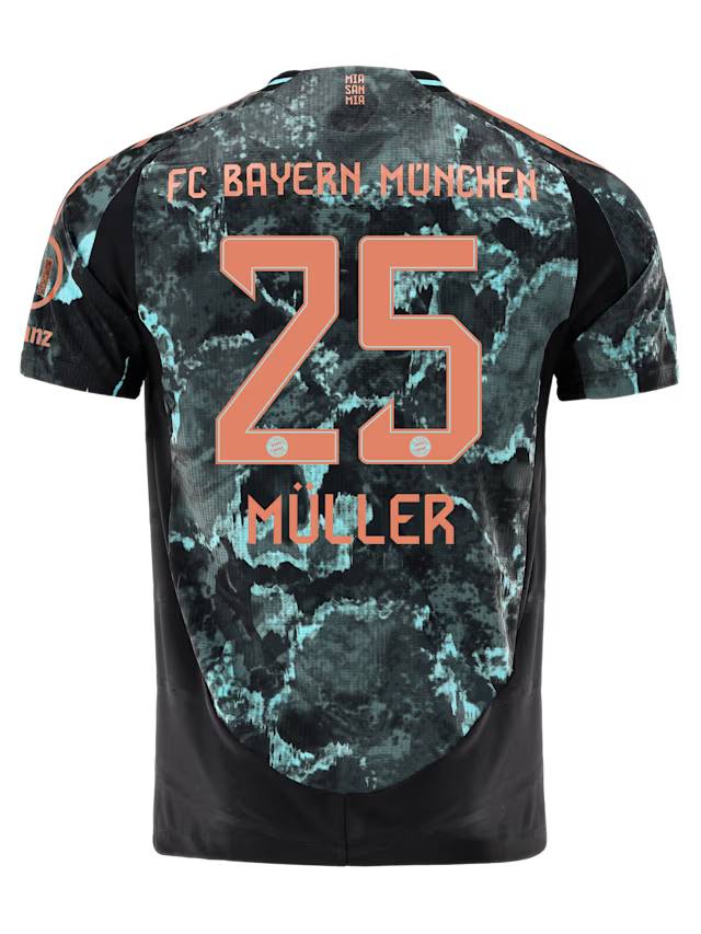 FC Bayern men authentic jersey away 24-25 – 25 thomas müller Kits Shop | Premium Football Kits & Gear