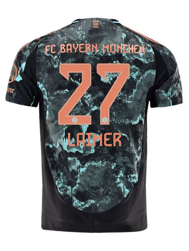 FC Bayern men authentic jersey away 24-25 – 27 konrad laimer Kits Shop | Premium Football Kits & Gear