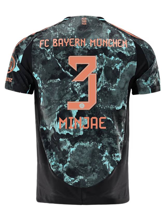 FC Bayern men authentic jersey away 24-25 – 3 minjae kim Kits Shop | Premium Football Kits & Gear