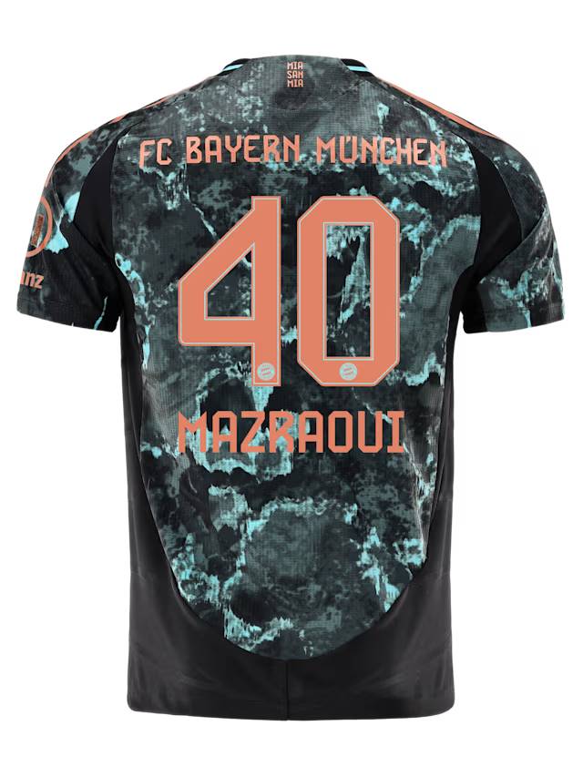FC Bayern men authentic jersey away 24-25 – 40 noussair mazraoui Kits Shop | Premium Football Kits & Gear