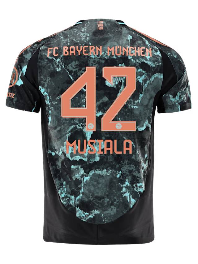 FC Bayern men authentic jersey away 24-25 – 42 jamal musiala Kits Shop | Premium Football Kits & Gear