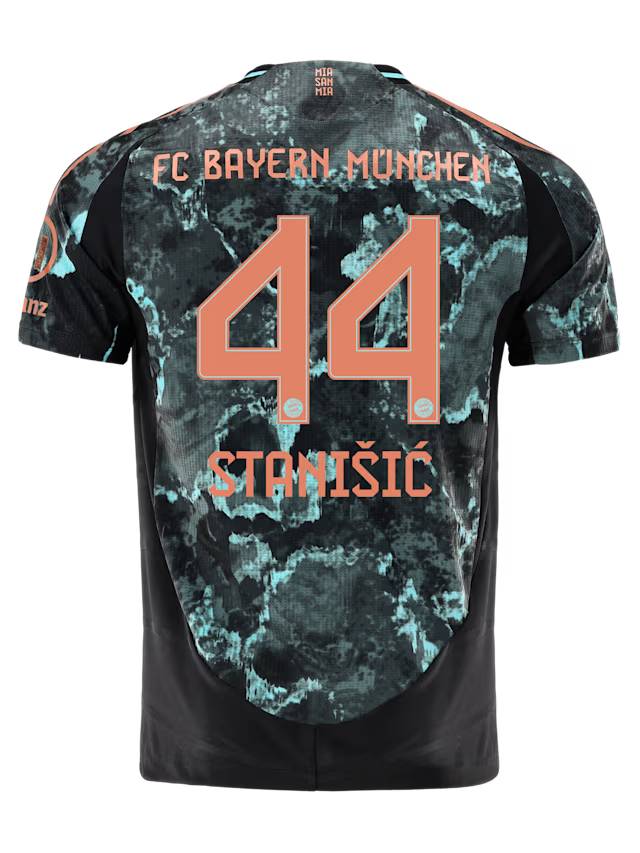 FC Bayern men authentic jersey away 24-25 – 44 josip stanišić Kits Shop | Premium Football Kits & Gear