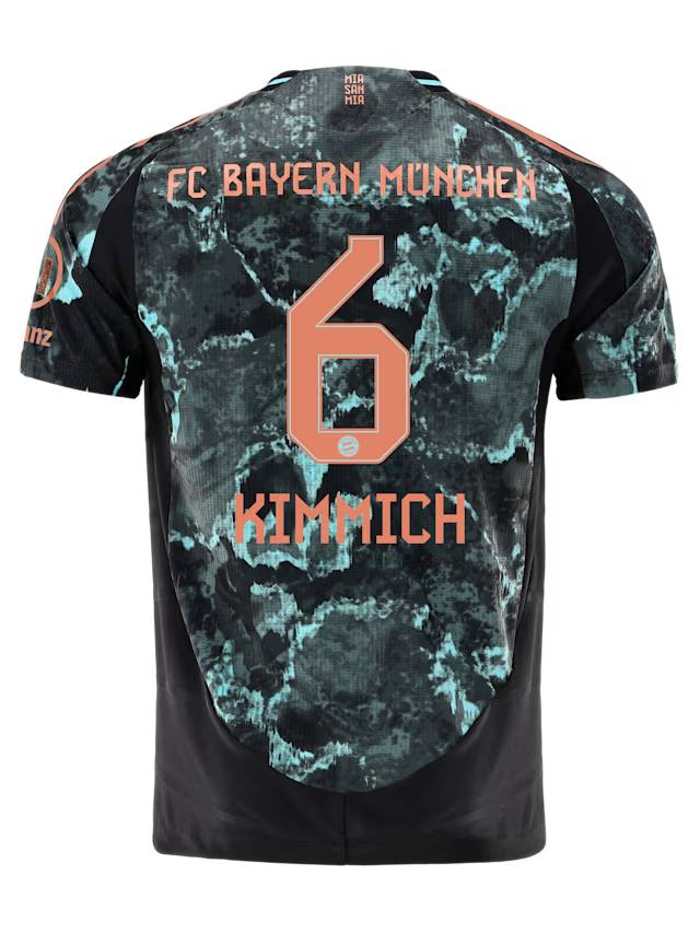 FC Bayern men authentic jersey away 24-25 – 6 joshua kimmich Kits Shop | Premium Football Kits & Gear