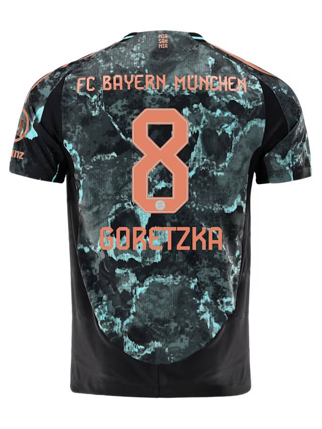 FC Bayern men authentic jersey away 24-25 – 8 leon goretzka Kits Shop | Premium Football Kits & Gear