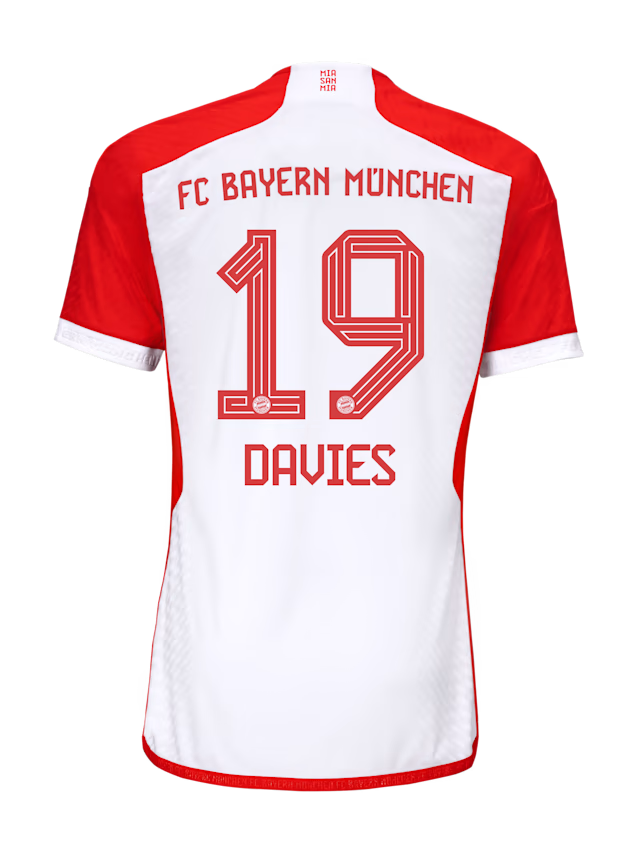 FC Bayern men authentic jersey home 23-24 – 19 alphonso davies Kits Shop | Premium Football Kits & Gear