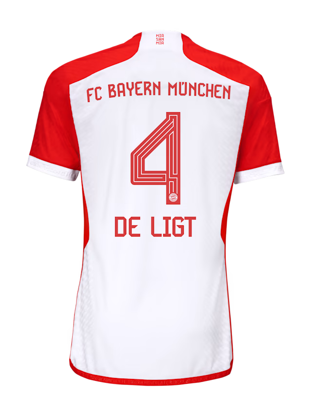 FC Bayern men authentic jersey home 23-24 – 4 matthijs de ligt Kits Shop | Premium Football Kits & Gear