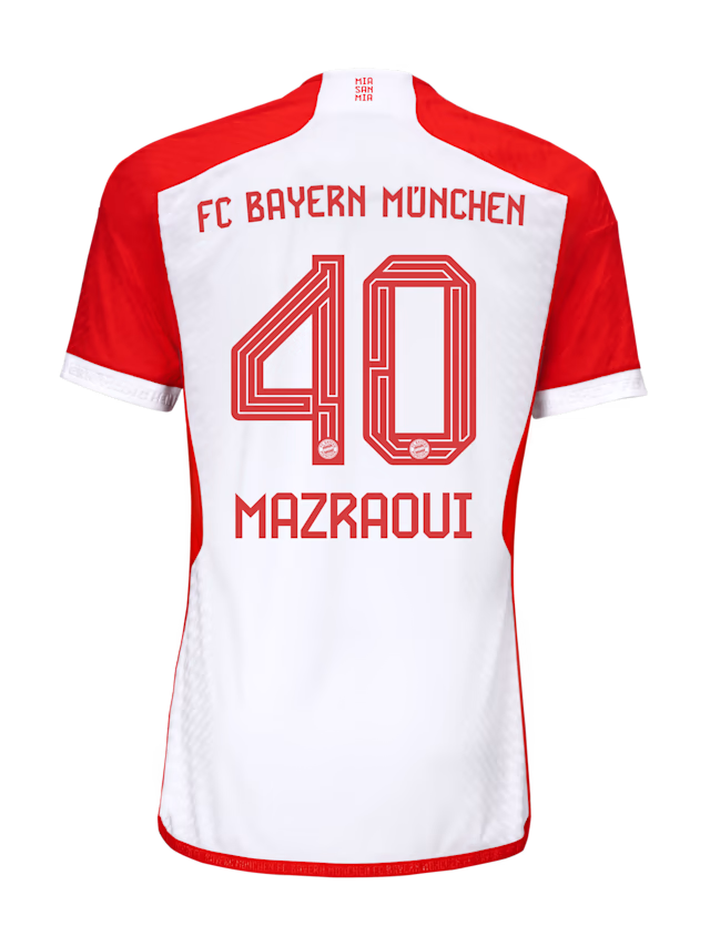 FC Bayern men authentic jersey home 23-24 – 40 noussair mazraoui Kits Shop | Premium Football Kits & Gear