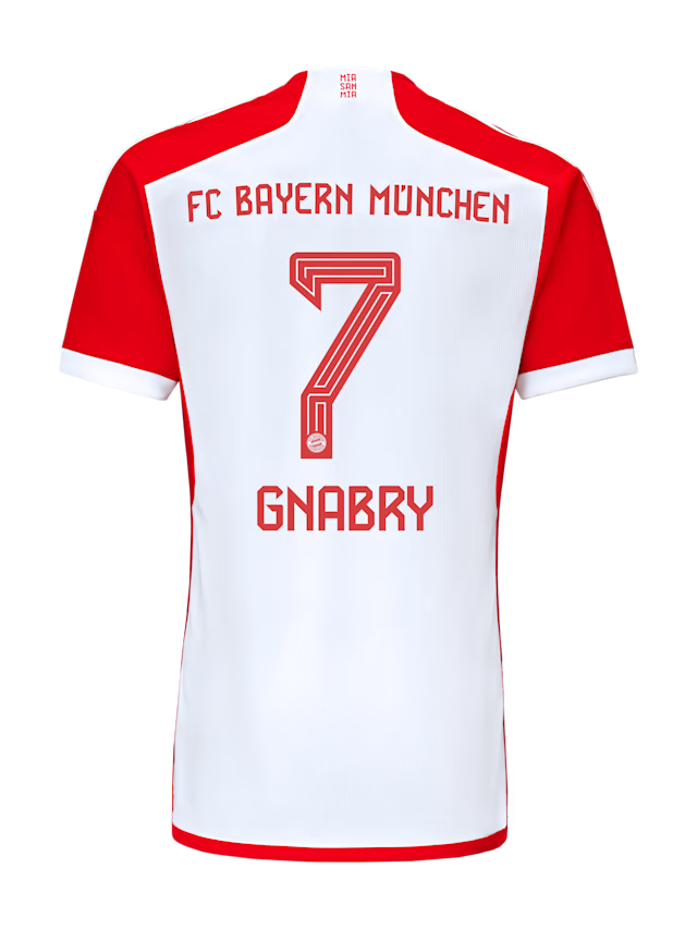 FC Bayern men authentic jersey home 23-24 – 7 serge gnabry Kits Shop | Premium Football Kits & Gear