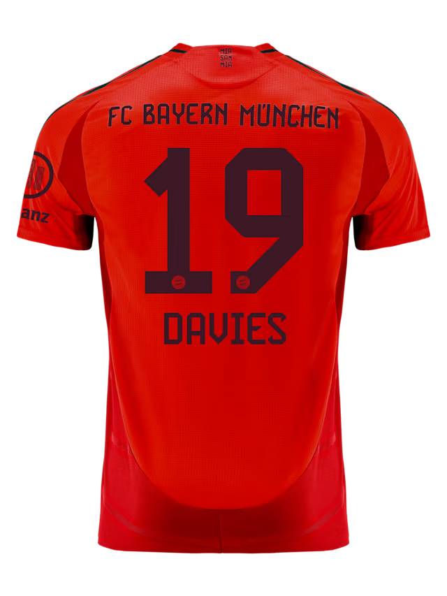 FC Bayern men authentic jersey home 24-25 – 19 alphonso davies Kits Shop | Premium Football Kits & Gear