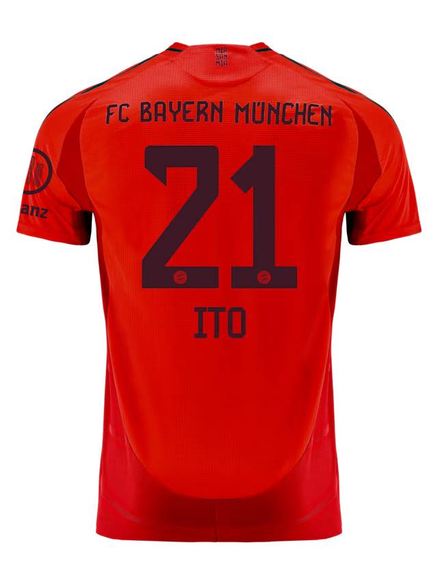 FC Bayern men authentic jersey home 24-25 – 21 hiroki ito Kits Shop | Premium Football Kits & Gear