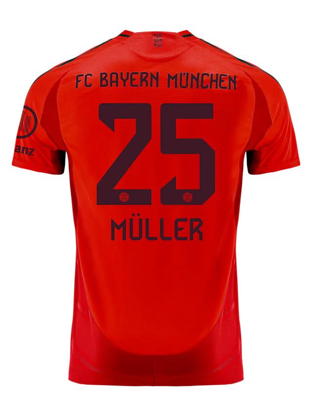 FC Bayern men authentic jersey home 24-25 – 25 thomas müller Kits Shop | Premium Football Kits & Gear