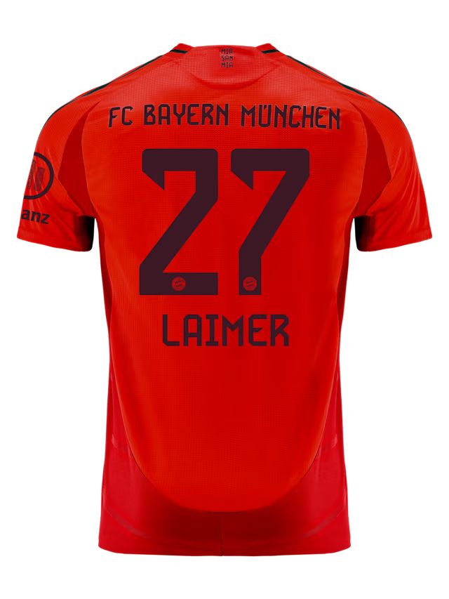 FC Bayern men authentic jersey home 24-25 – 27 konrad laimer Kits Shop | Premium Football Kits & Gear