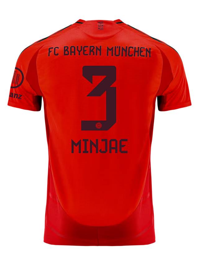 FC Bayern men authentic jersey home 24-25 – 3 minjae kim Kits Shop | Premium Football Kits & Gear