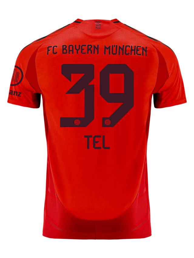 FC Bayern men authentic jersey home 24-25 – 39 mathys tel Kits Shop | Premium Football Kits & Gear