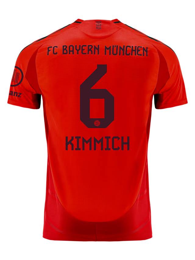 FC Bayern men authentic jersey home 24-25 – 6 joshua kimmich Kits Shop | Premium Football Kits & Gear