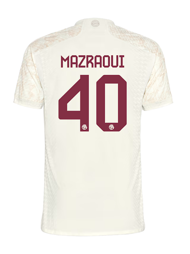 FC Bayern men authentic jersey ucl 23-24 – 40 noussair mazraoui Kits Shop | Premium Football Kits & Gear