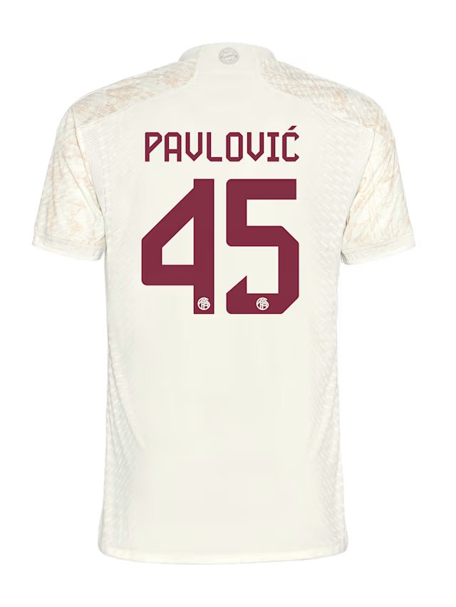 FC Bayern men authentic jersey ucl 23-24 – 45 aleksandar pavlovic Kits Shop | Premium Football Kits & Gear