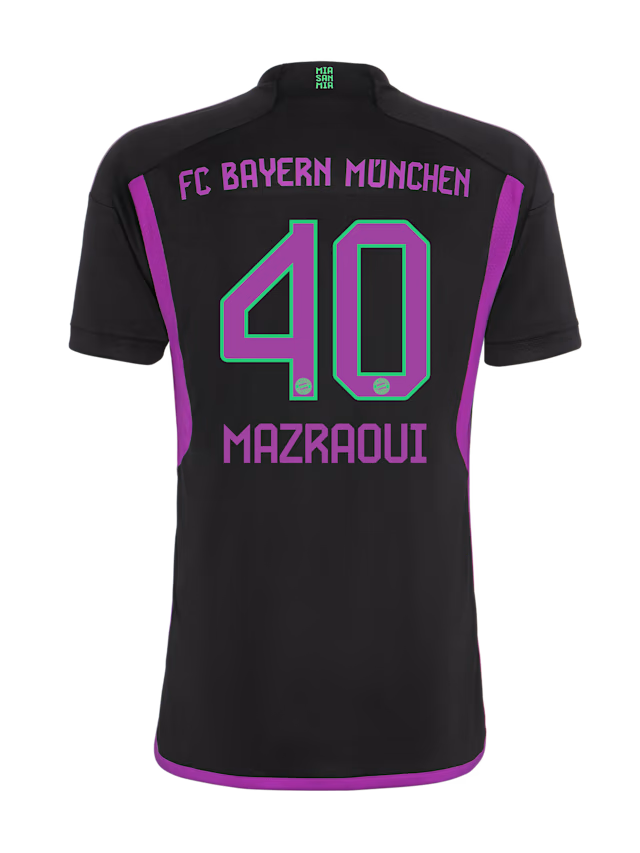 FC Bayern men jersey away 23-24 – 40 noussair mazraoui Kits Shop | Premium Football Kits & Gear