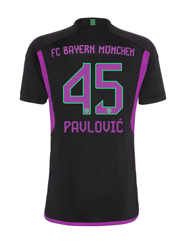 FC Bayern men jersey away 23-24 – 45 aleksandar pavlovic Kits Shop | Premium Football Kits & Gear
