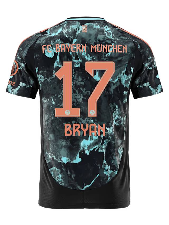 FC Bayern men jersey away 24-25 – 17 bryan zaragoza Kits Shop | Premium Football Kits & Gear