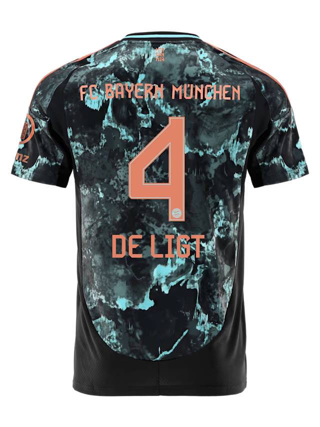FC Bayern men jersey away 24-25 – 4 matthijs de ligt Kits Shop | Premium Football Kits & Gear