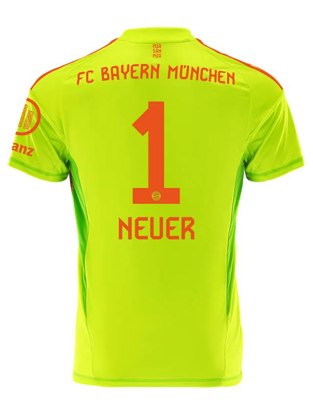 FC Bayern men jersey goalkeeper 24-25 – 1 manuel neuer Kits Shop | Premium Football Kits & Gear