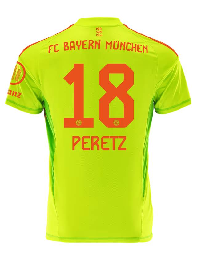 FC Bayern men jersey goalkeeper 24-25 – 18 daniel peretz Kits Shop | Premium Football Kits & Gear