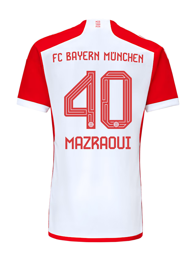 FC Bayern men jersey home 23-24 – 40 noussair mazraoui Kits Shop | Premium Football Kits & Gear